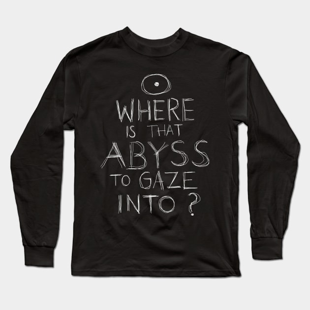 Abyss Long Sleeve T-Shirt by FoxShiver